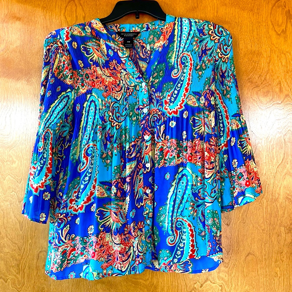 Investments Paisley Blouse